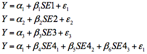Equations (5) to (8)