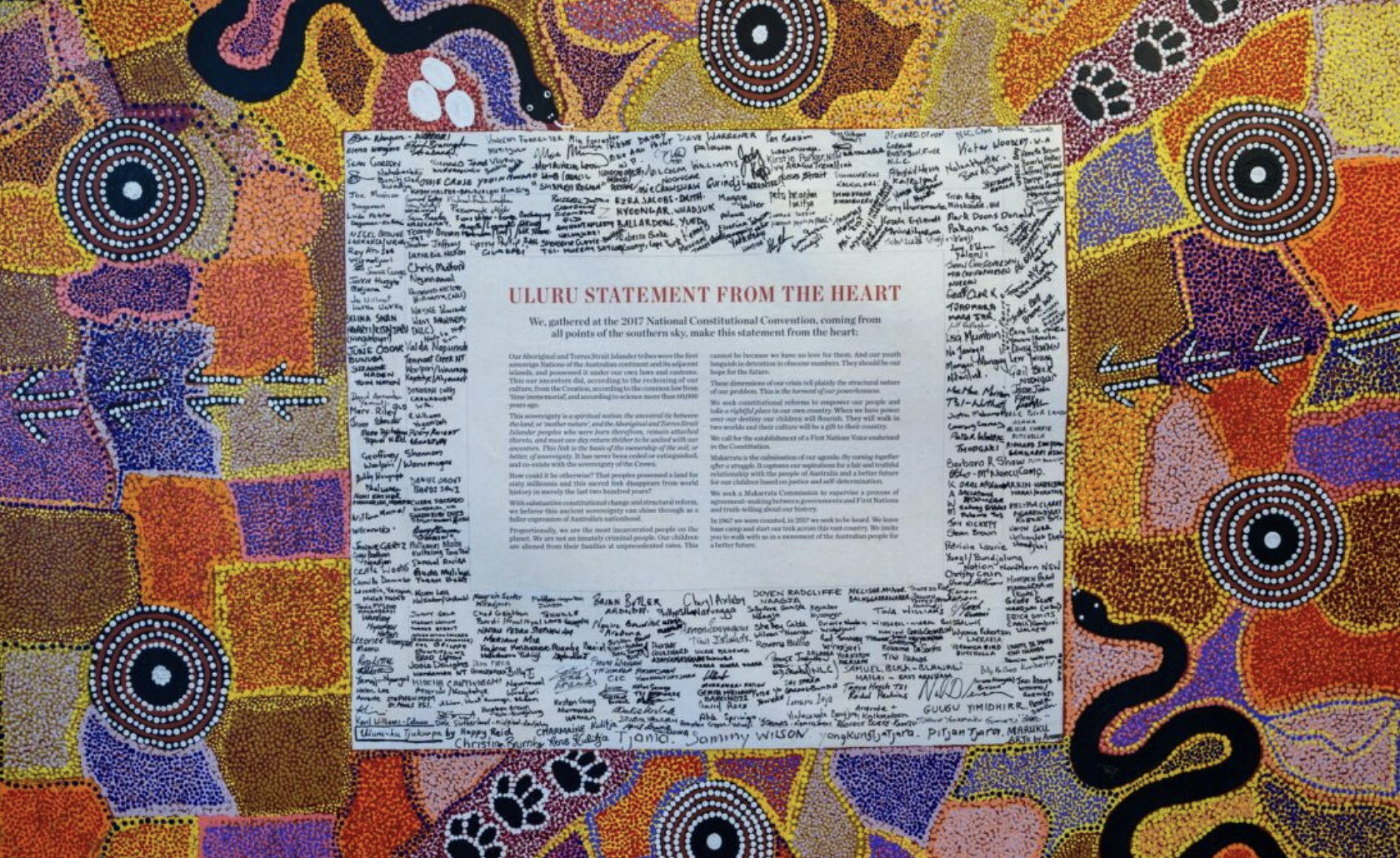 Image: Uluru Statement from the Heart